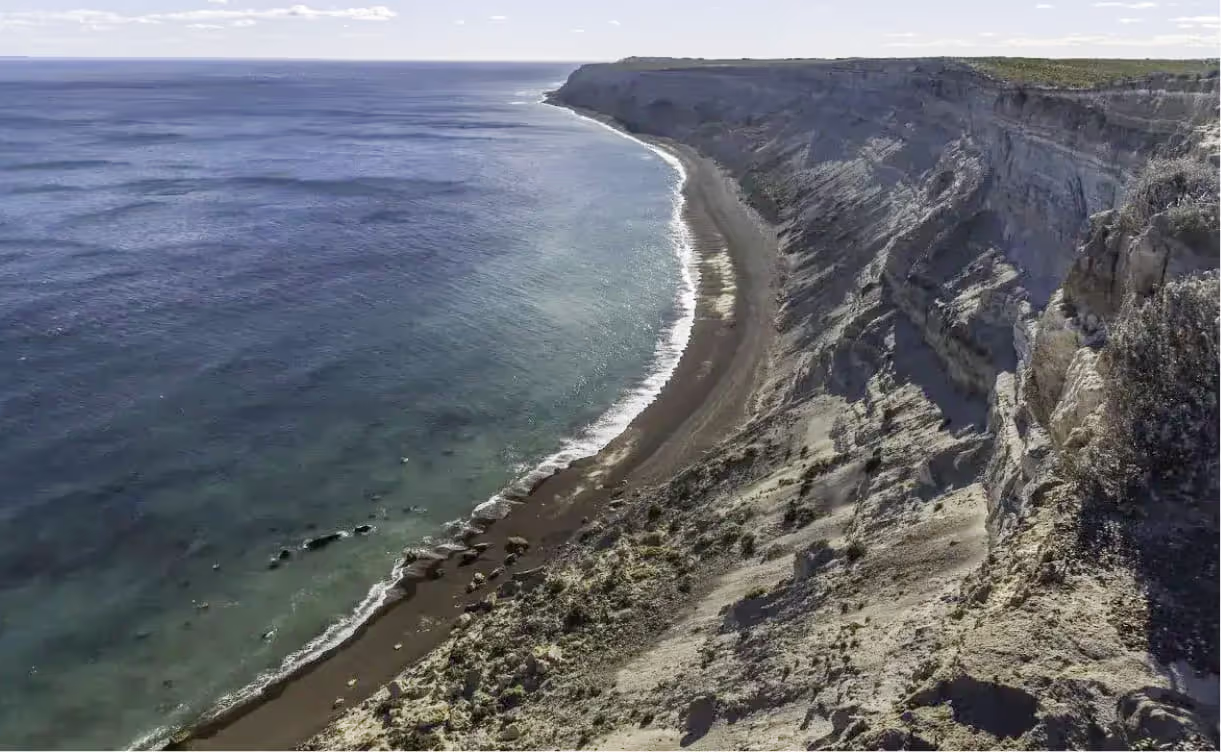 Argentina’s Breathing Beach